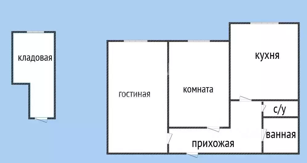 2-к кв. Дагестан, Махачкала ул. Радужная, 21А (54.0 м) - Фото 2