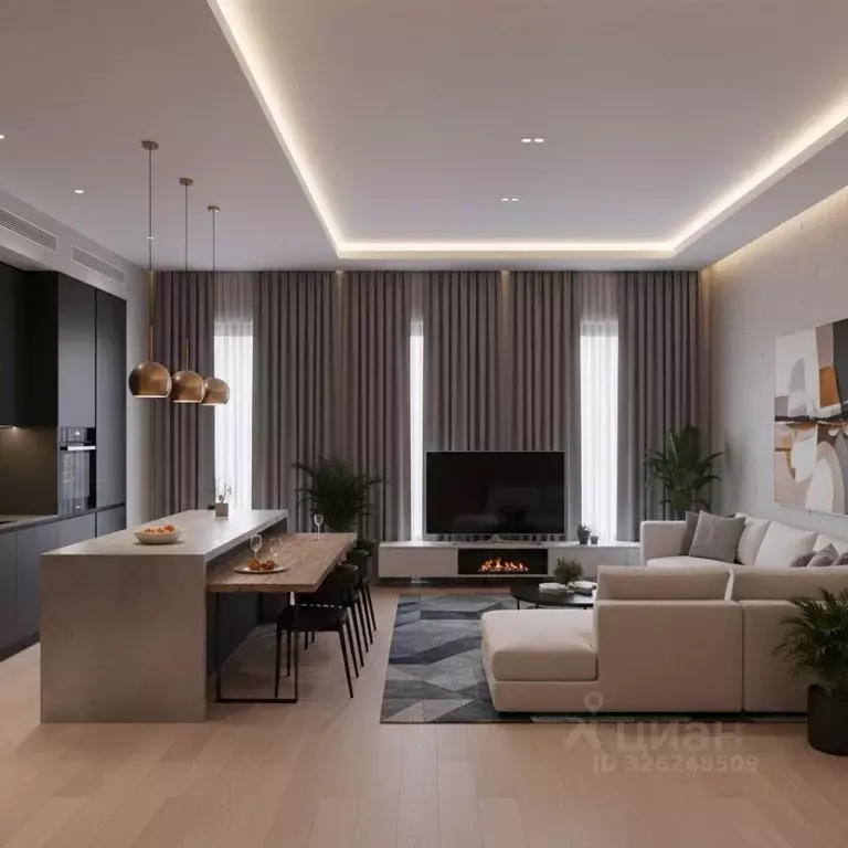 3-к кв. Москва ул. Сергея Макеева, 9к1 (169.0 м) - Фото 1