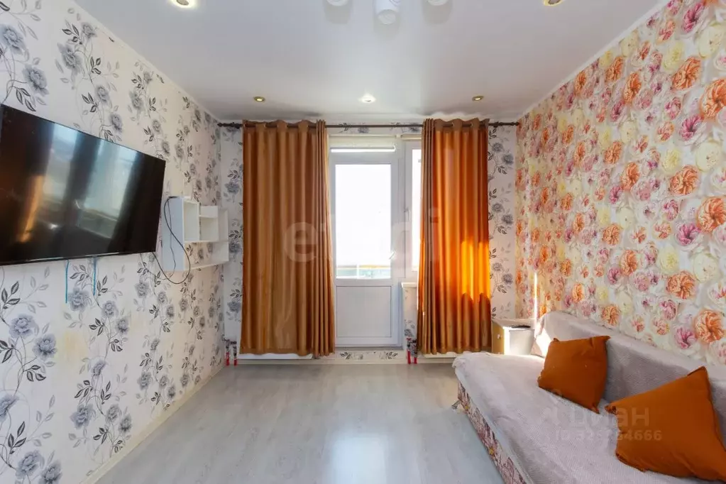 1-к кв. Тюменская область, Тюмень Антипино мкр, ул. Беловежская, 19к3 ... - Фото 1