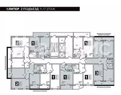3-к. квартира, 78,7 м, 18/20 эт. - Фото 0