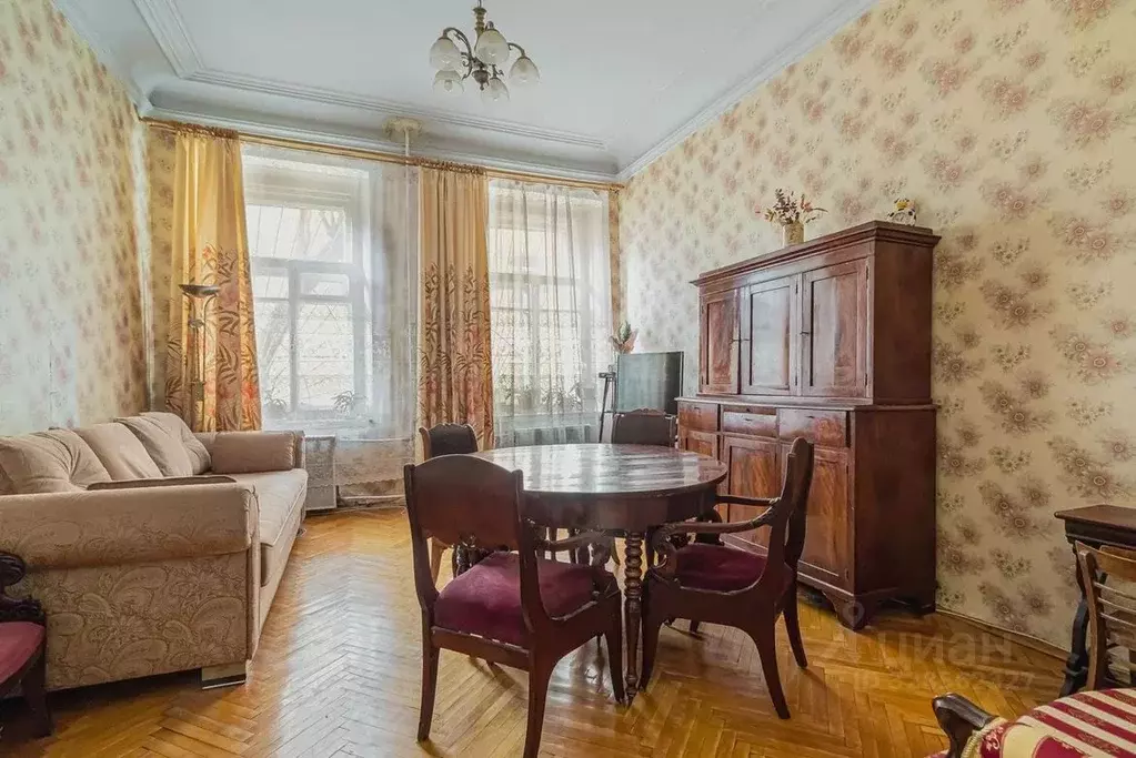 3-к кв. Санкт-Петербург Зверинская ул., 7-9 (88.5 м) - Фото 2