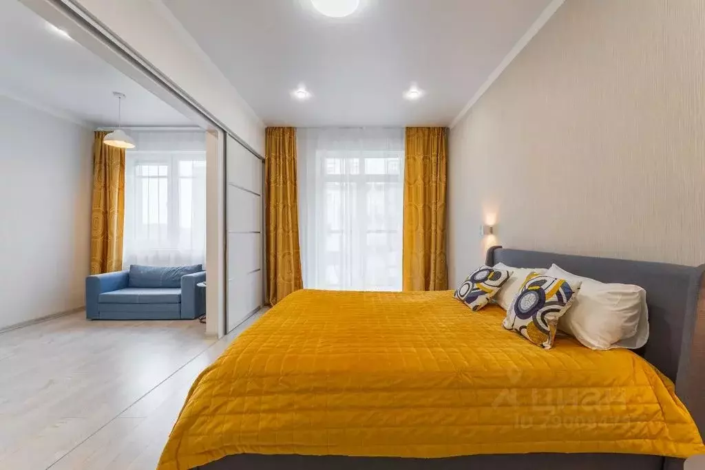 1-к кв. Калининградская область, Калининград Октябрьская ул., 12 (55.0 ... - Фото 2