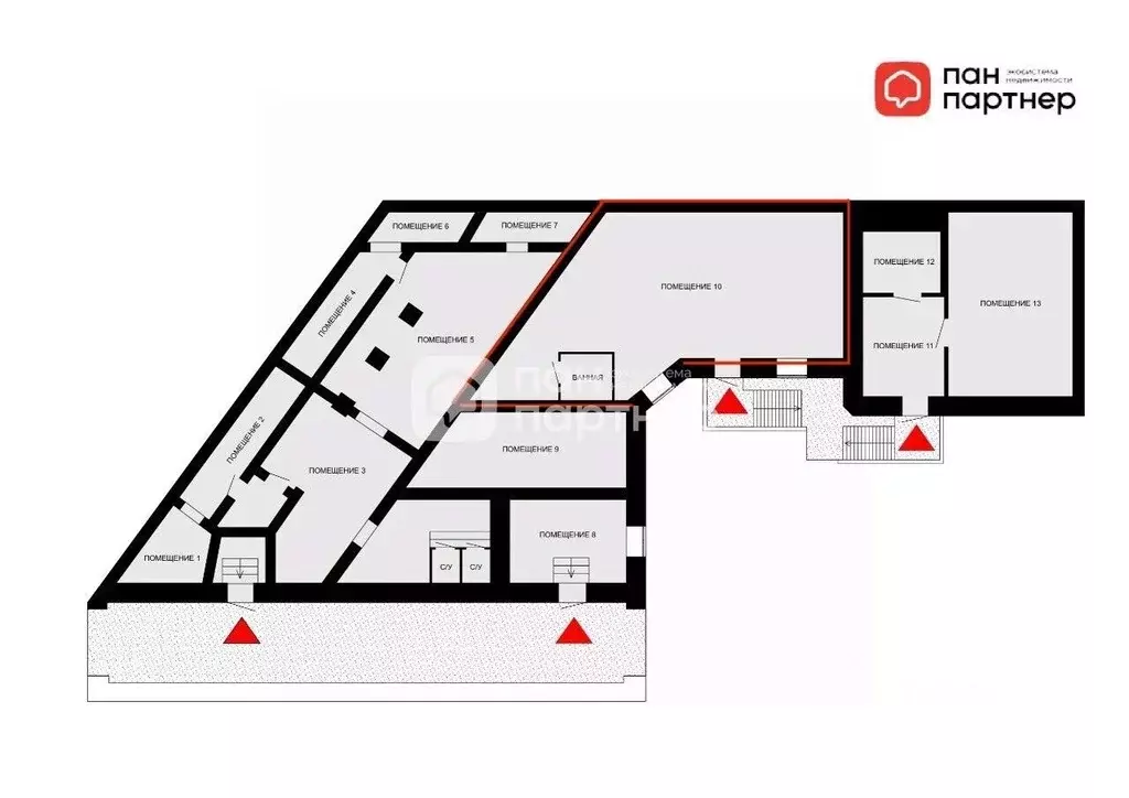 Помещение свободного назначения в Санкт-Петербург ул. Печатника ... - Фото 2