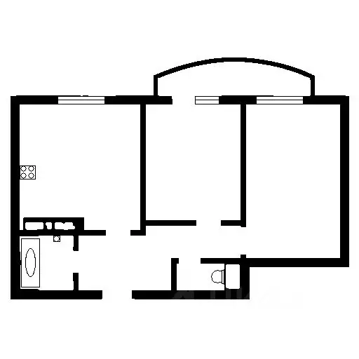 2-к кв. Санкт-Петербург Усть-Славянка тер., ул. Заводская, 15 (56.9 м) - Фото 2