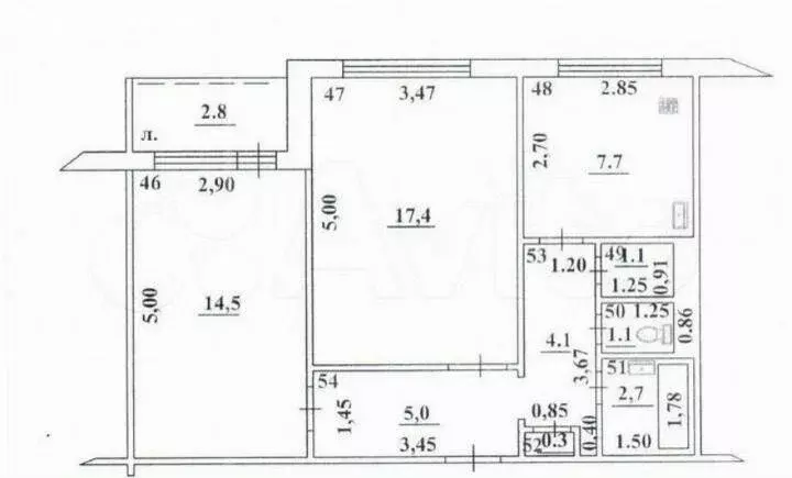 2-комнатная квартира: Самара, посёлок 113 километр, Липяговская улица, ... - Фото 0