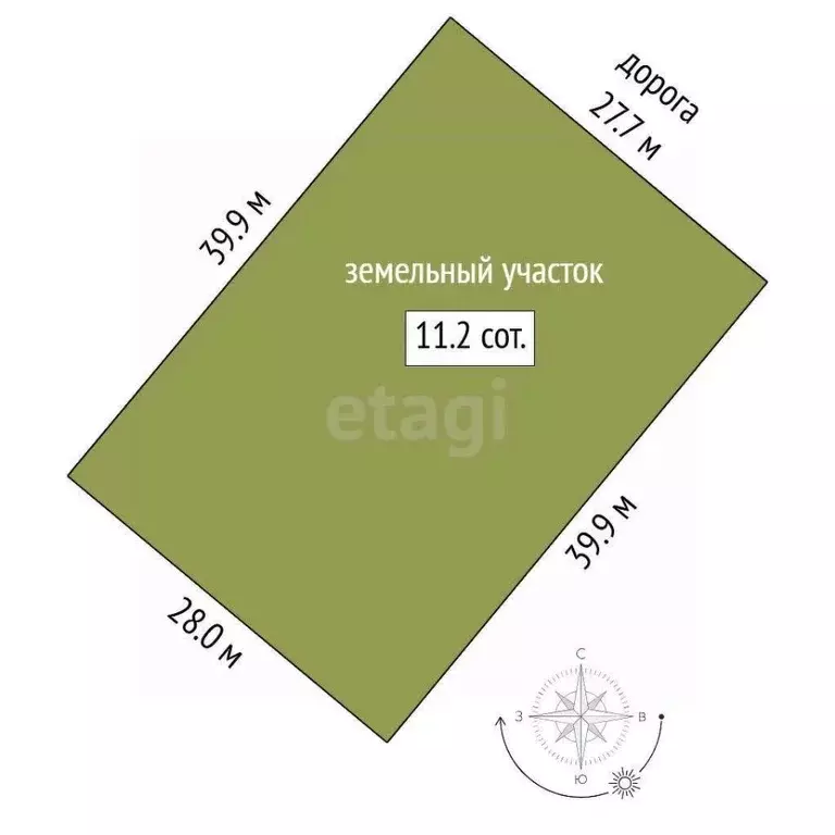 Участок в Тюменская область, Тюменский муниципальный округ, с. Луговое ... - Фото 2