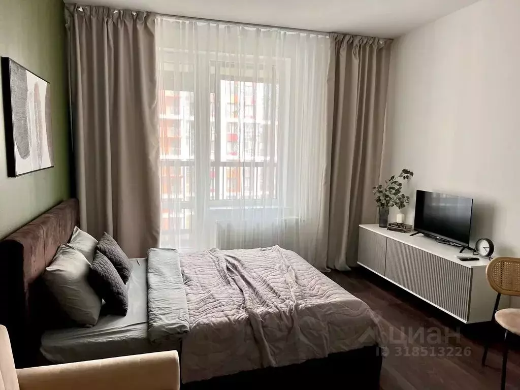 Студия Санкт-Петербург Фарфоровская ул., 7к1 (24.0 м) - Фото 1
