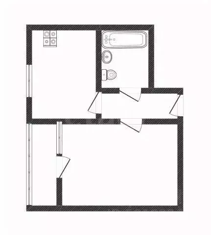 1-к кв. Саратовская область, Балашов Шоссейная ул., 8Ак1 (33.5 м) - Фото 2