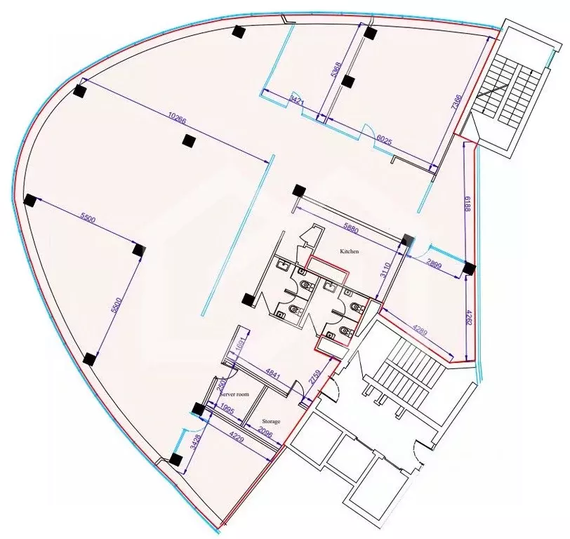 Помещение свободного назначения в Москва Таганская ул., 17-23 (459 м) - Фото 2