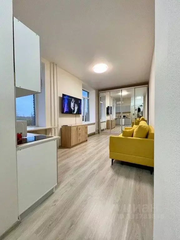 Студия Москва Рябиновая ул., 45К2 (21.7 м) - Фото 2
