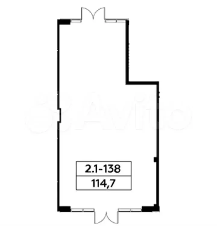 Продам офисное помещение, 114.7 м - Фото 1