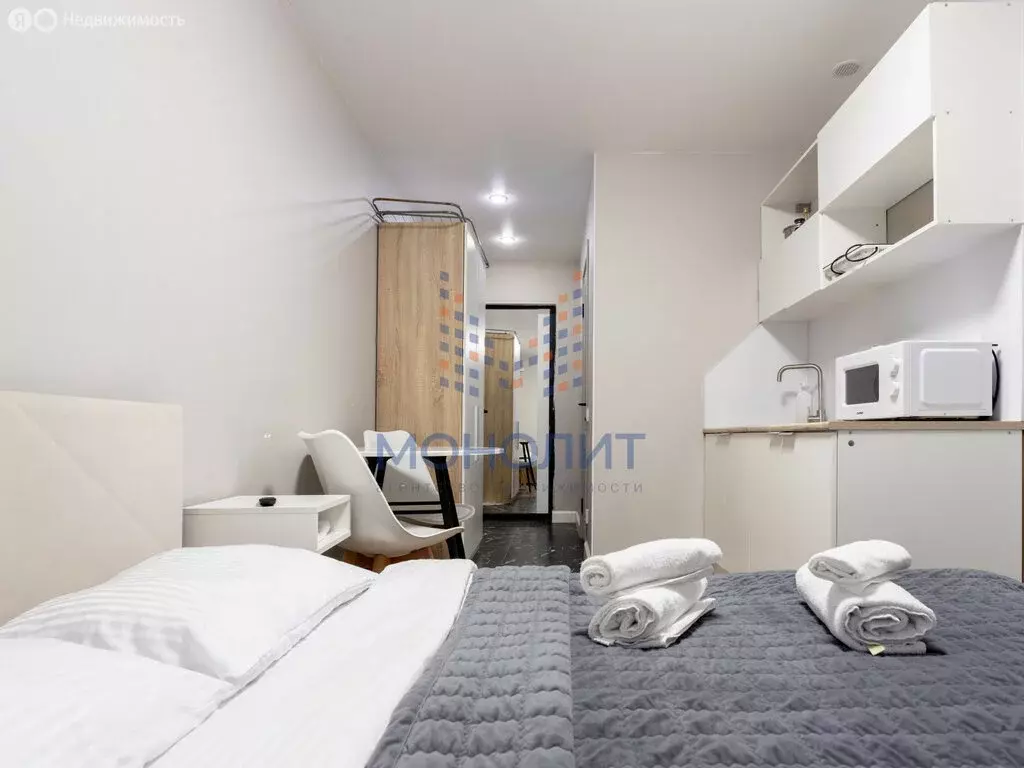 Квартира-студия: Москва, площадь Журавлёва, 2с2 (15.3 м) - Фото 1