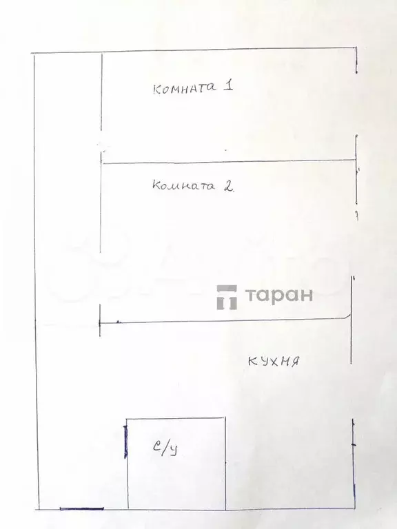 2-к. квартира, 43,4 м, 2/5 эт. - Фото 0