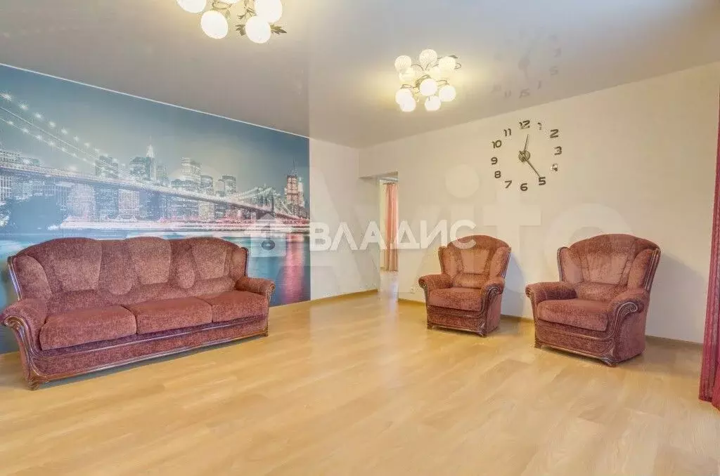 3-к. квартира, 78 м, 5/6 эт. - Фото 1