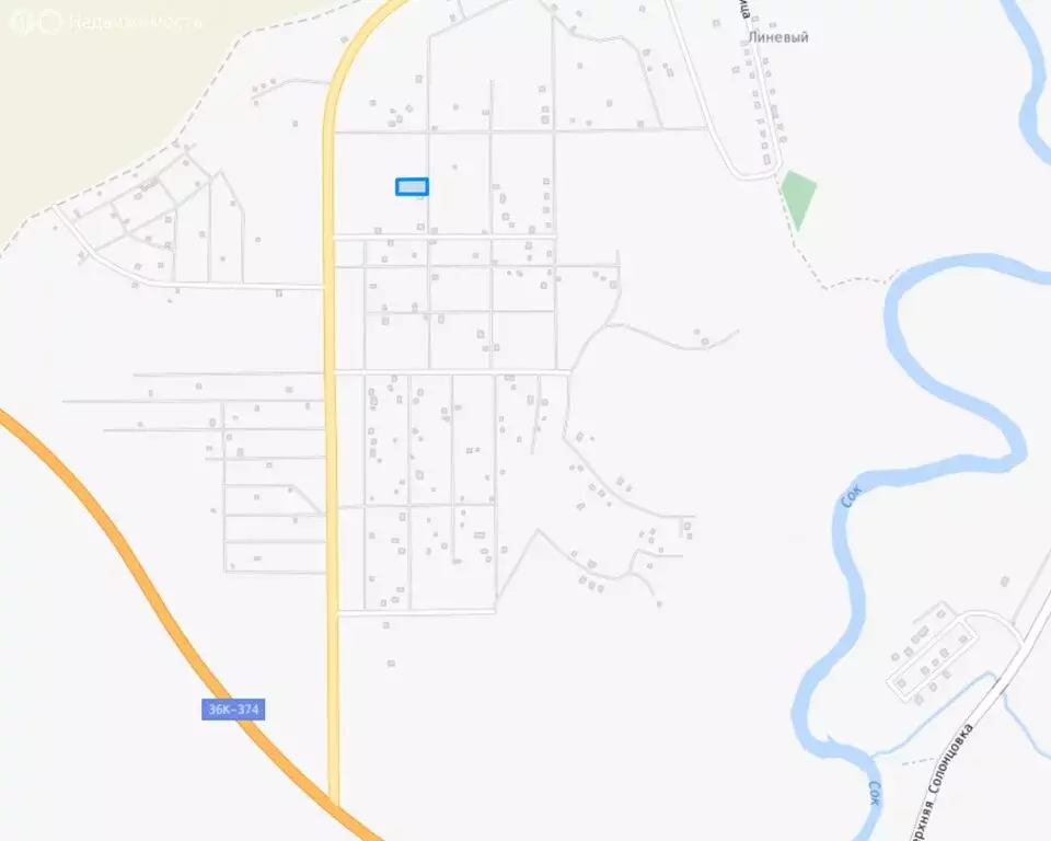 Участок в Самарская область, сельское поселение Красный Яр, посёлок ... - Фото 1