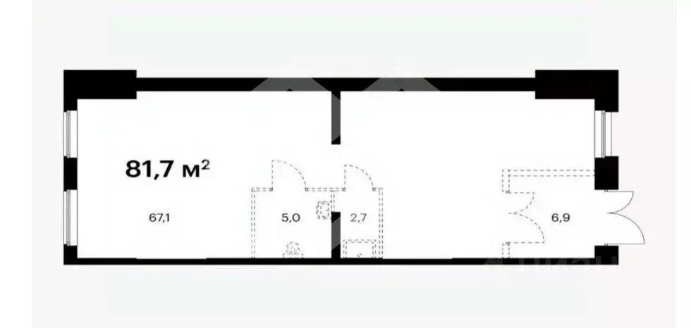Помещение свободного назначения в Московская область, Мытищи ул. ... - Фото 2