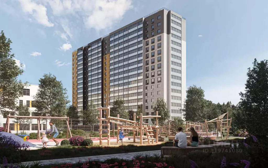 2-к кв. Новосибирская область, Новосибирск Бронная ул., 22/1 (40.3 м) - Фото 1