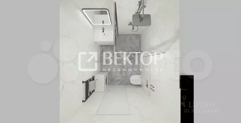 1-к кв. Костромская область, Кострома Малышково мкр, ул. Суслова, 4Б ... - Фото 2