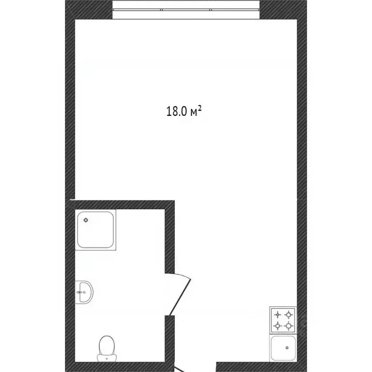 Комната Коми, Сыктывкар Первомайская ул., 115 (17.6 м) - Фото 1