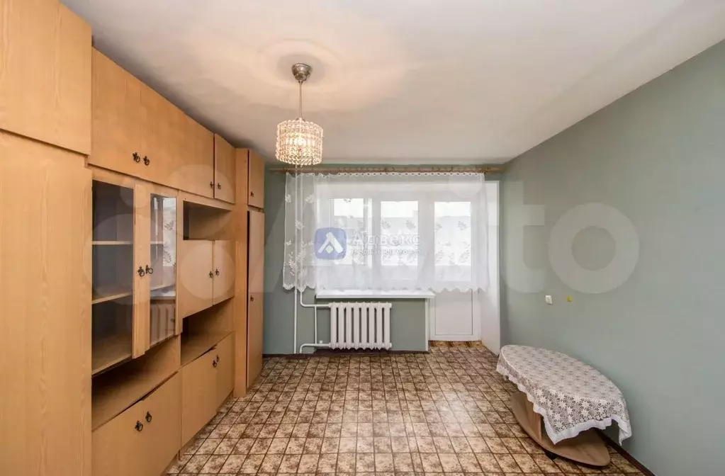 1-к. квартира, 34,6 м, 8/9 эт. - Фото 1