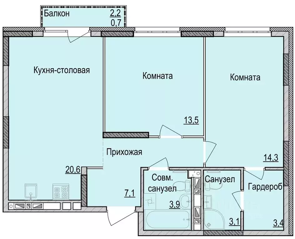 Купить Двухкомнатную Квартиру В Ижевске На Авито