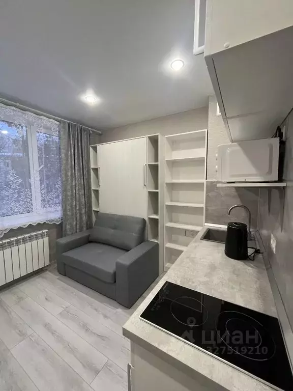 Студия Москва Жигулевская ул., 4К2 (17.0 м) - Фото 2