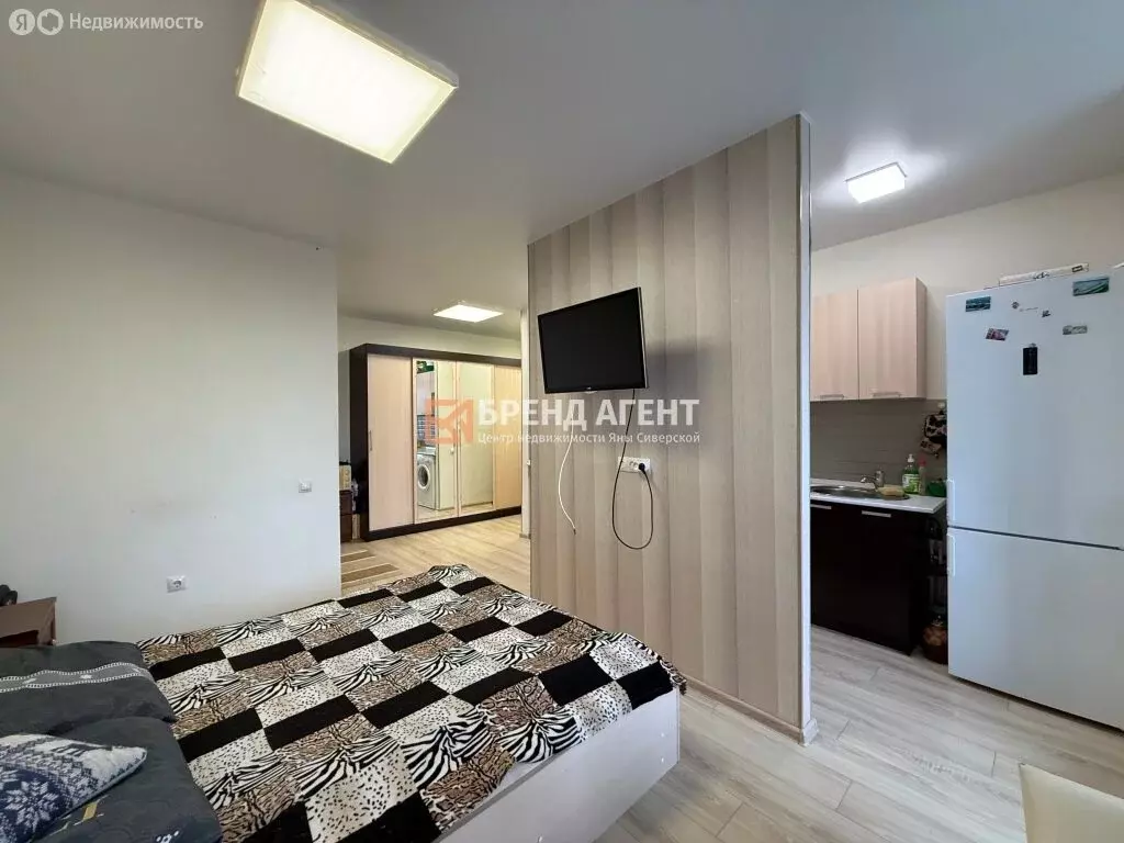 Квартира-студия: Белгород, Семейная улица, 19 (30.4 м) - Фото 2