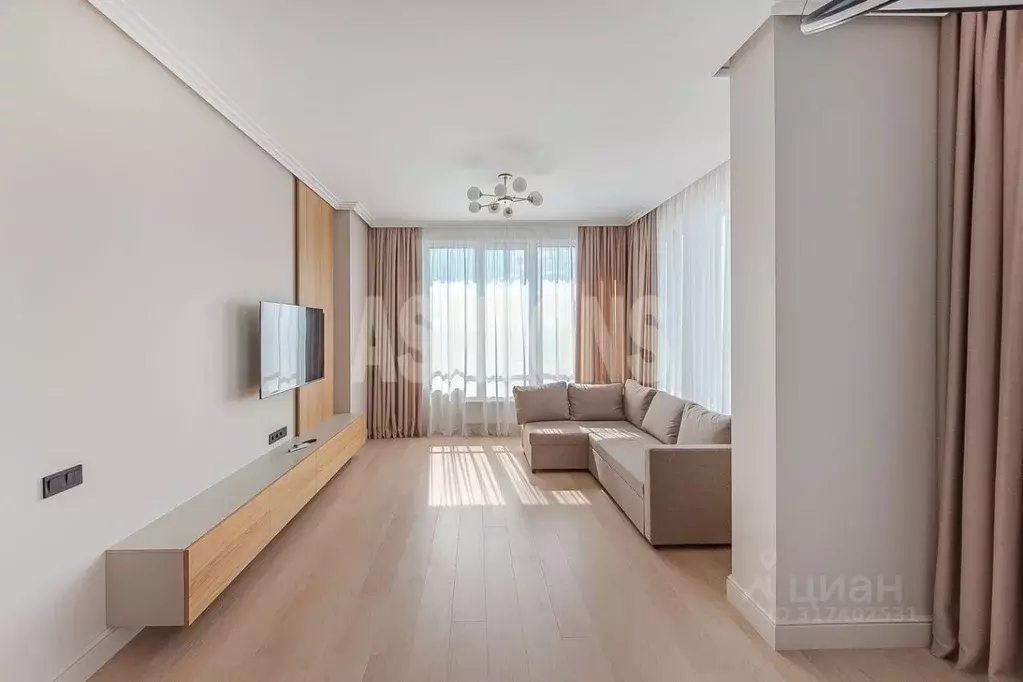 3-к кв. Москва Шелепихинская наб., 34к6 (100.0 м) - Фото 1