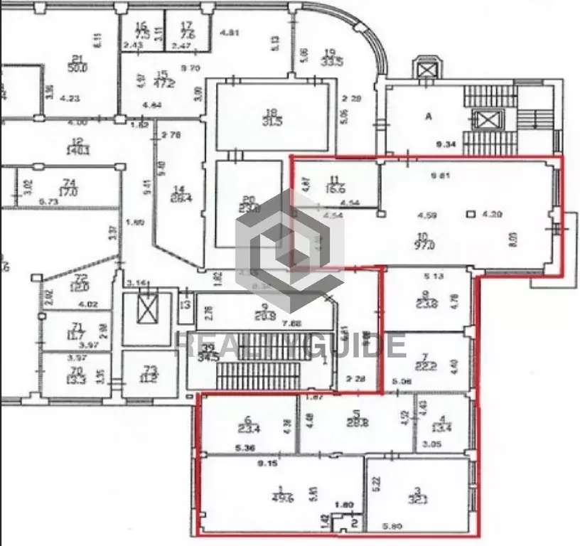 Офис в Москва Цветной бул., 30С1 (355 м) - Фото 1