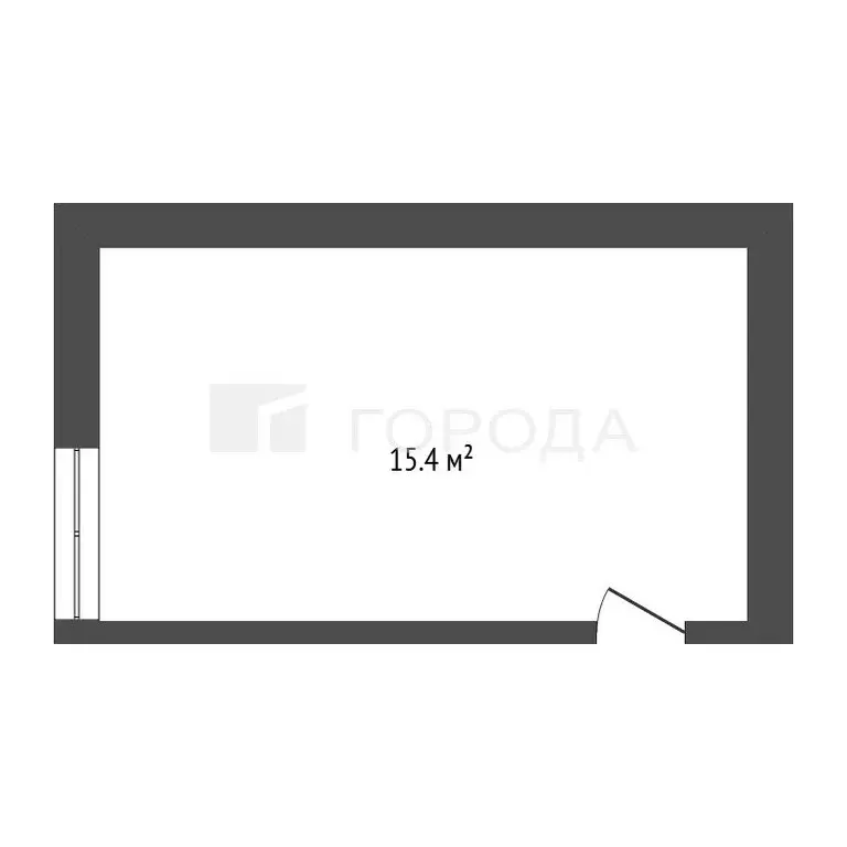 Квартира-студия: Томск, улица Сергея Лазо, 16/2 (15.4 м) - Фото 1