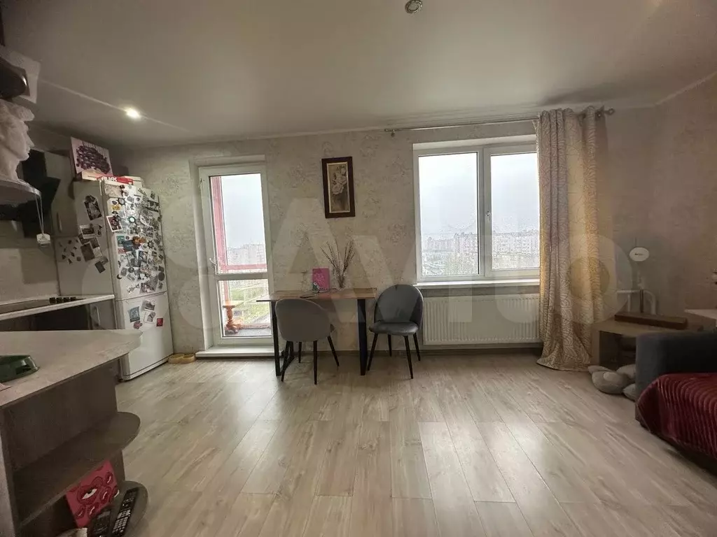 Квартира-студия, 33,2 м, 9/10 эт. - Фото 1