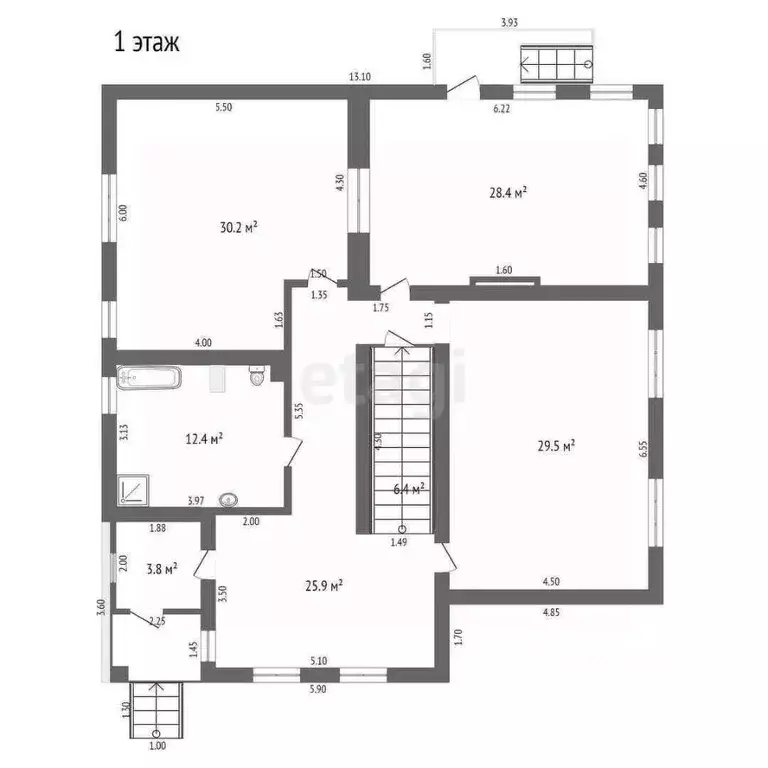 Дом в Краснодарский край, Абинск пер. Мостостроителей, 2 (230 м) - Фото 2
