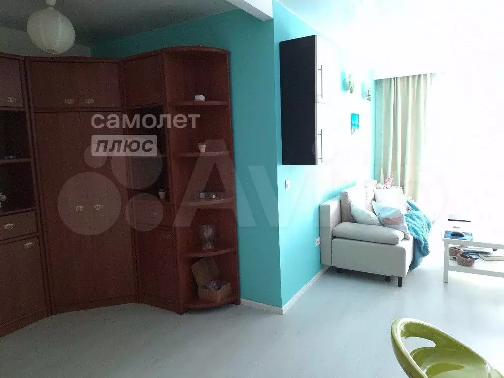 Квартира-студия, 42,1 м, 11/17 эт. - Фото 1