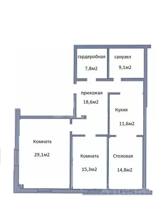 3-к кв. Псковская область, Псковский район, Тямшанская волость, д. ... - Фото 1
