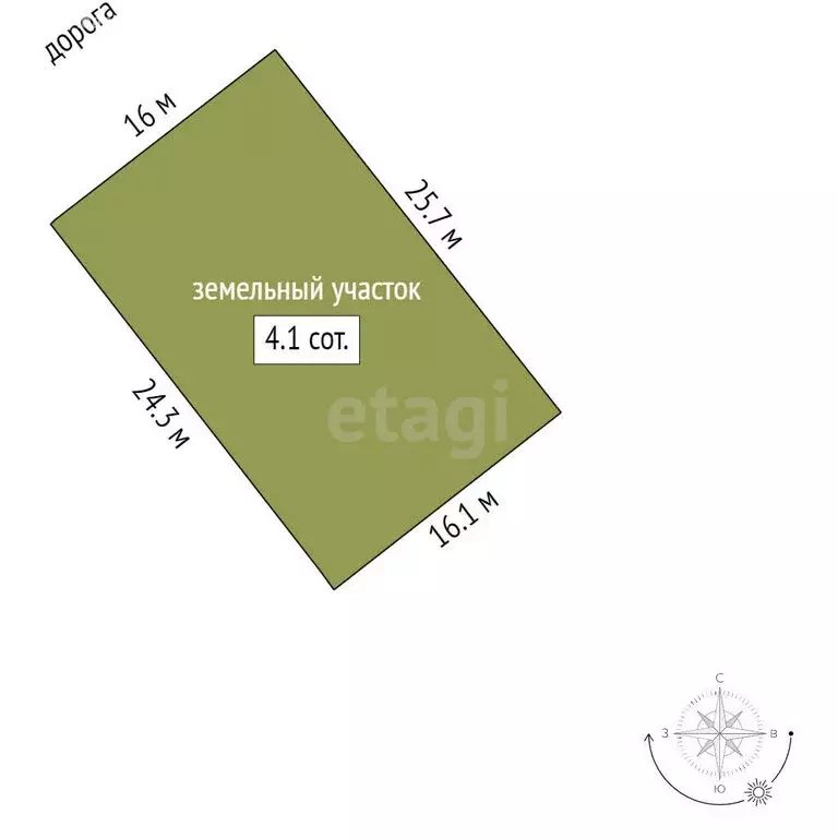 Участок в Севастополь, садоводческое товарищество Троллейбусник-2 (4.1 ... - Фото 1