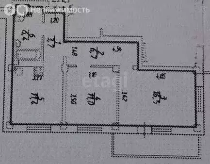 2-комнатная квартира: Иркутск, улица Ядринцева, 37 (55.7 м) - Фото 0