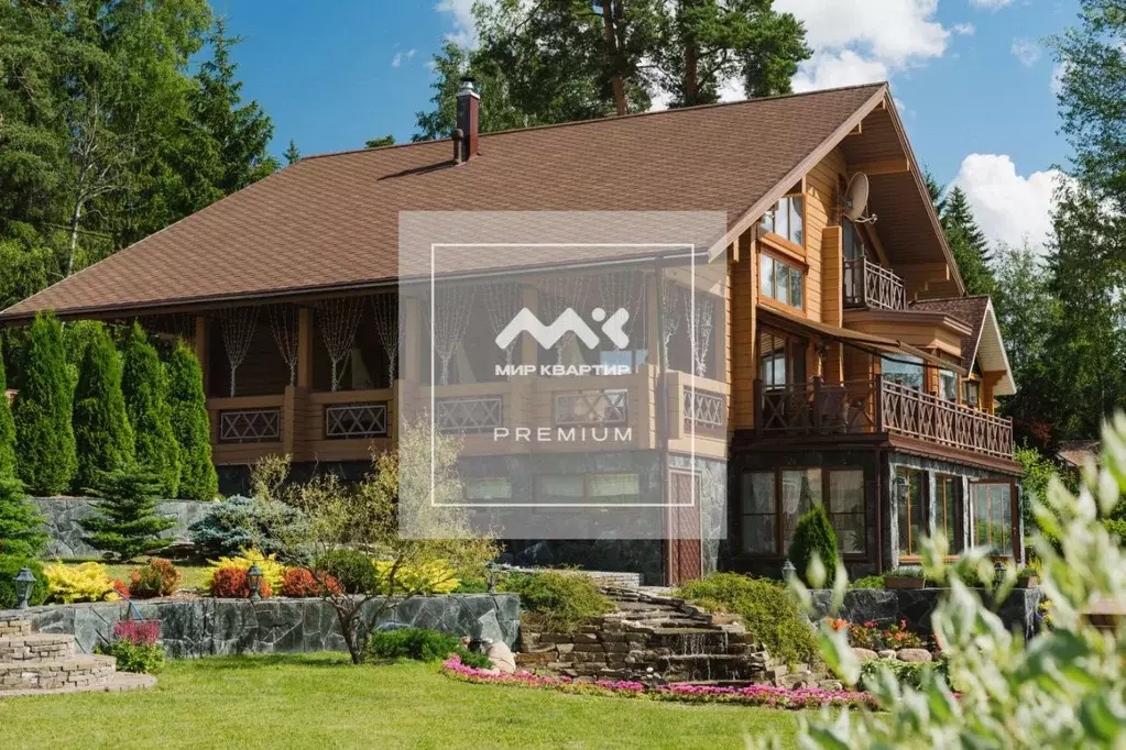 Коттедж в Ленинградская область, Приозерский район, пос. Мичуринское ... - Фото 1