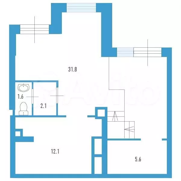 Продам помещение свободного назначения, 53.2 м - Фото 0