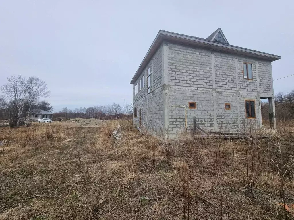Дом в Сахалинская область, Анивский городской округ, с. Рыбацкое ул. ... - Фото 1