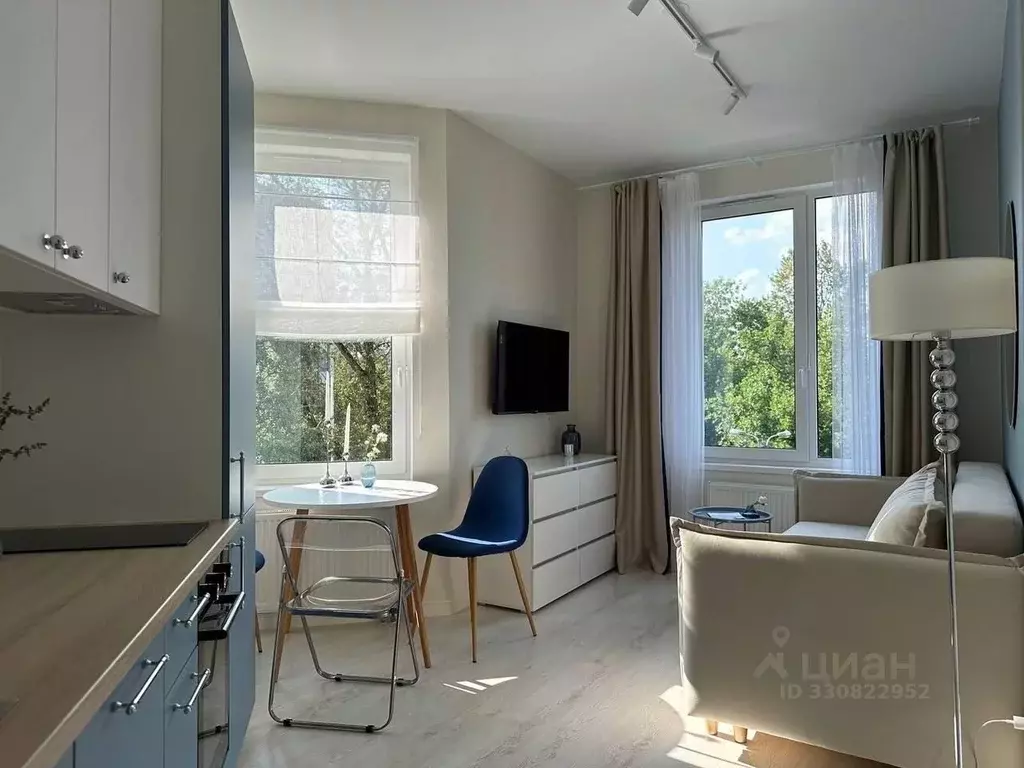 1-к кв. Санкт-Петербург ул. Седова, 91К2 (32.55 м) - Фото 1