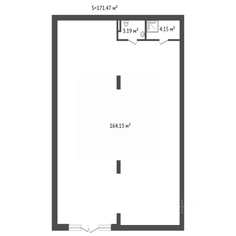 Помещение свободного назначения в Тюменская область, Тюмень ул. ... - Фото 2