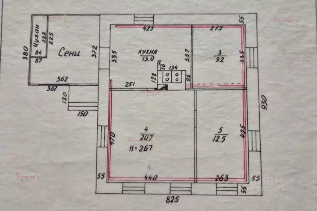 Дом в Свердловская область, Екатеринбург ул. Варяжская, 32 (55 м) - Фото 2