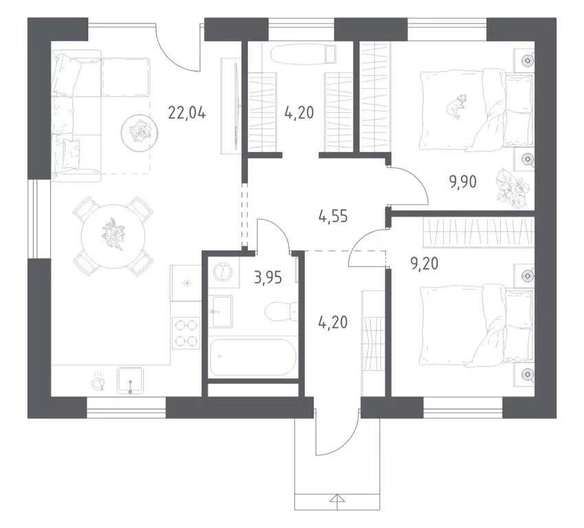Дом в Московская область, Дмитровский муниципальный округ, Дмитров Дом ... - Фото 1