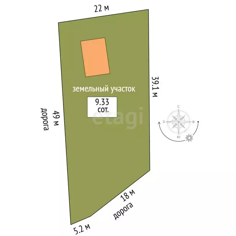 Дом в Кокшайское сельское поселение, территория ТСЖ Сосновый Бор (87.6 ... - Фото 1