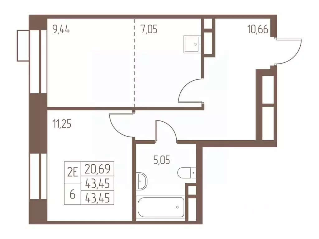 2-к кв. Московская область, Ивантеевка Пушкинский городской округ, ... - Фото 1