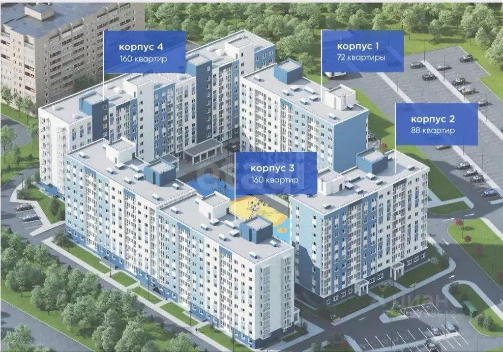 2-к кв. Пермский край, Пермь пос. Новые Ляды, Трактовая ул., 25 (54.4 ... - Фото 2