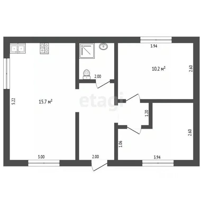 Дом в Тюменская область, Нижнетавдинский муниципальный округ, Мечта ... - Фото 2