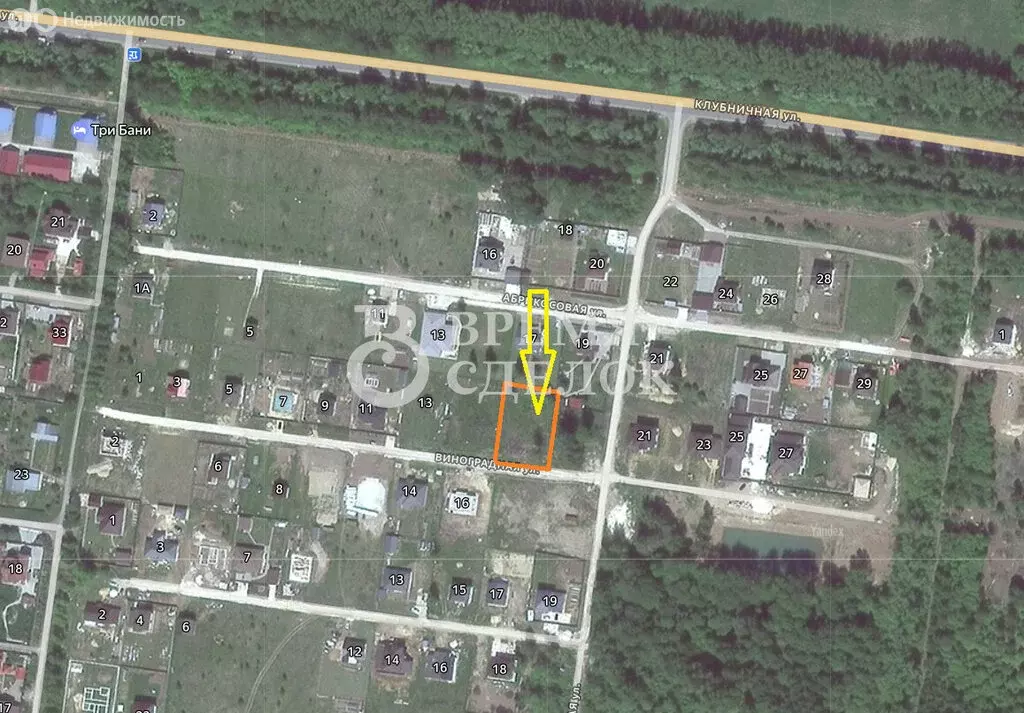 Участок в посёлок Садовый, Виноградная улица (12 м) - Фото 1