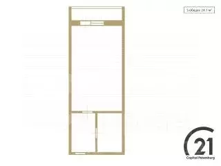 Студия Ленинградская область, Мурино Всеволожский район, аллея ... - Фото 2