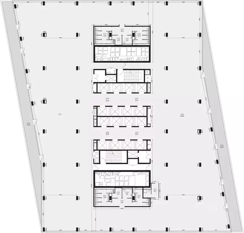 Помещение свободного назначения в Москва ул. Шеногина, 2 (2403 м) - Фото 2